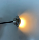 LED Courtesy LIGHT- 1 watt - 9-32 VOLTS - IP67 -  Polished Stainless Steel - Blue / white or warm white - WK-SS1PSX - AZLED